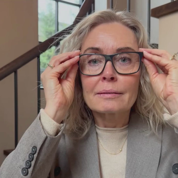 Prato Asphalt Læsebrille - PREMIUM