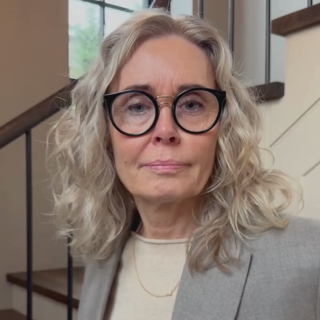 Biella Black Læsebrille - CLASSIC