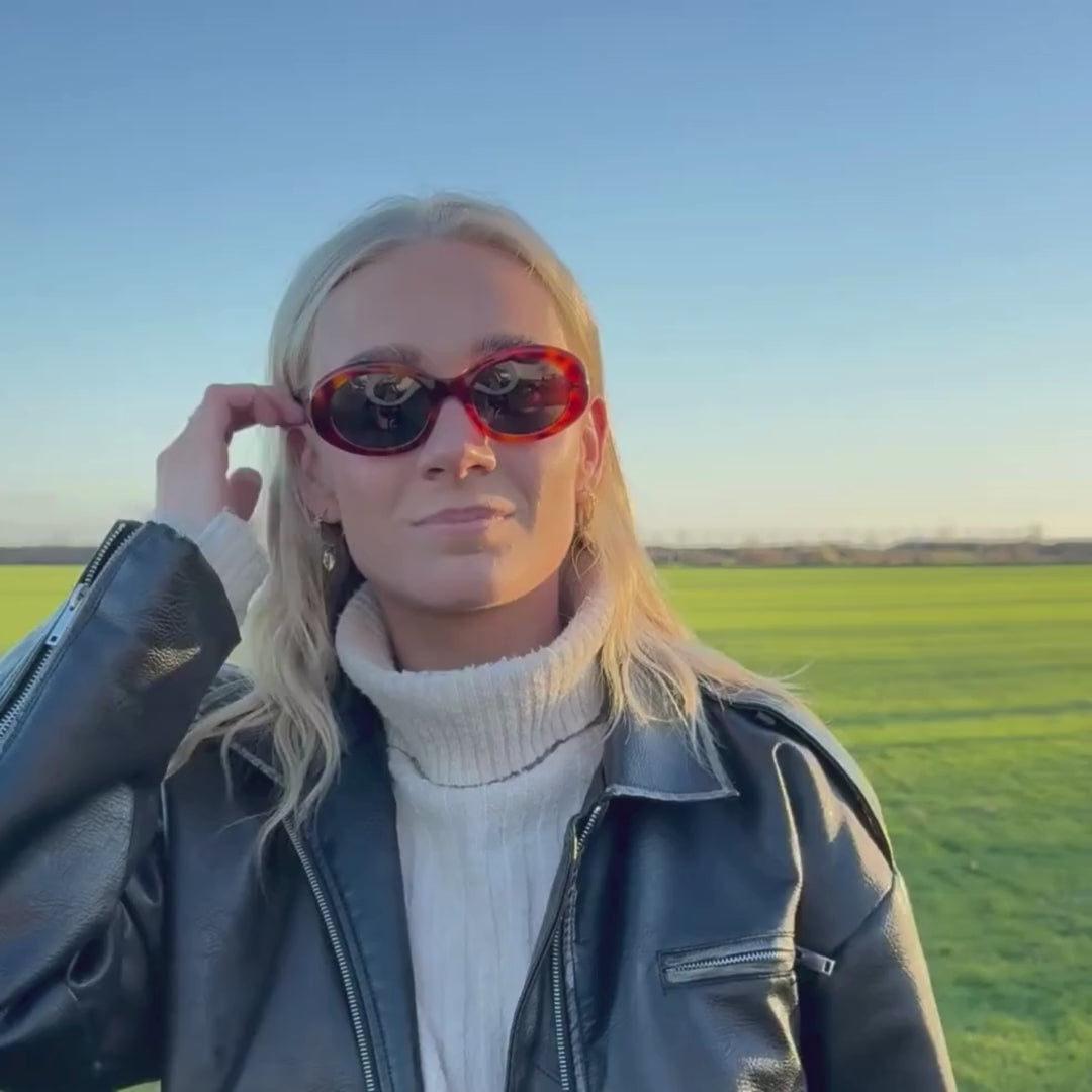 Positano Brown Turtle Solbrille - PREMIUM | WOMEN