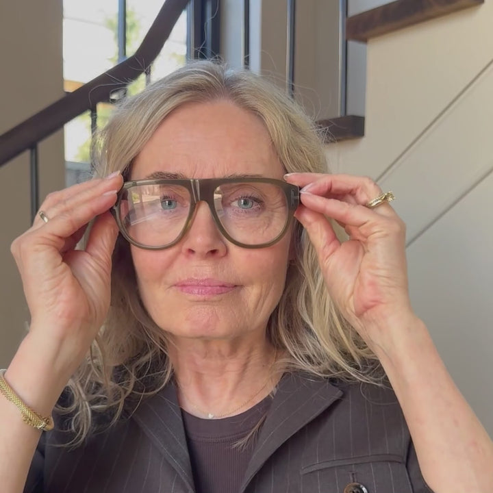 Paolo Black Reading Glasses - PREMIUM