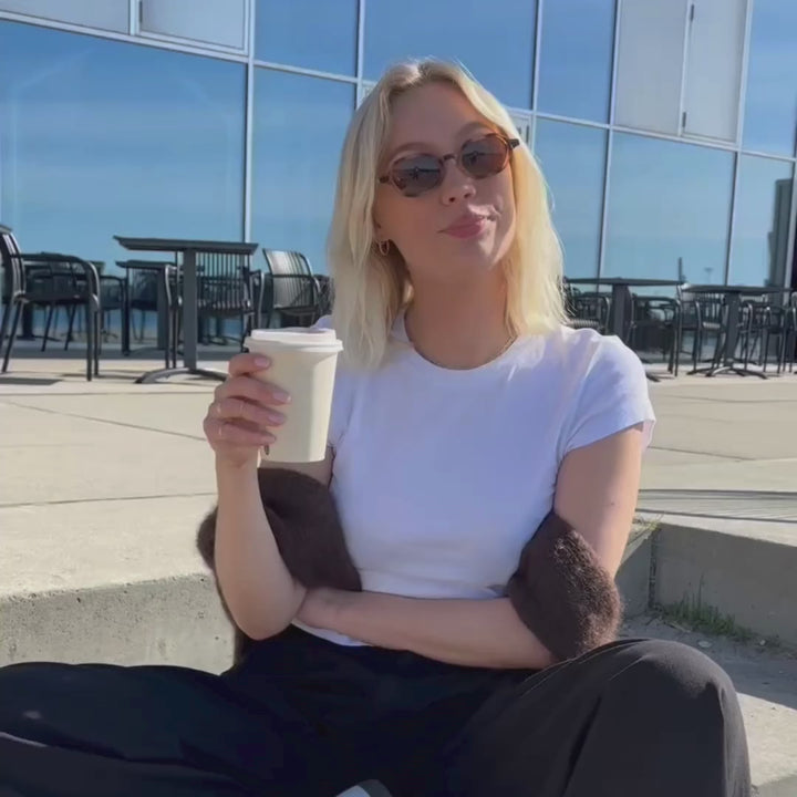 Millisimo Caramel Turtle Brown Lens Solbrille - CLASSIC | WOMEN