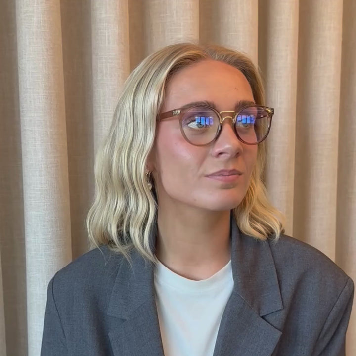 Biella Walnut Blue Light - CLASSIC | WOMEN