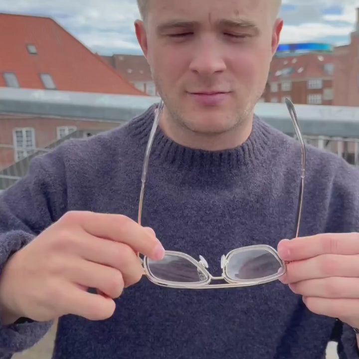 Bolzano Grey Læsebrille - PREMIUM