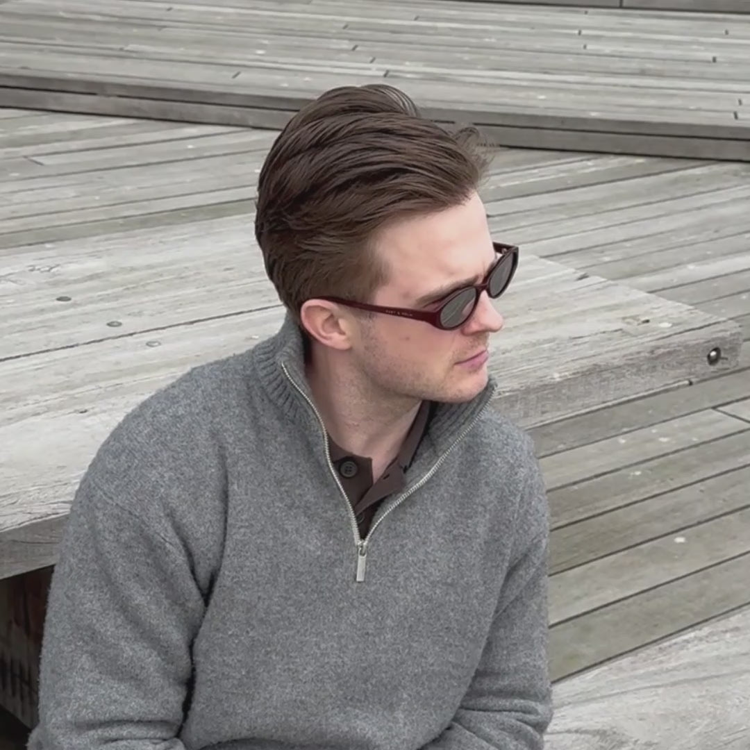 Bolzano Walnut Sunglasses - PREMIUM