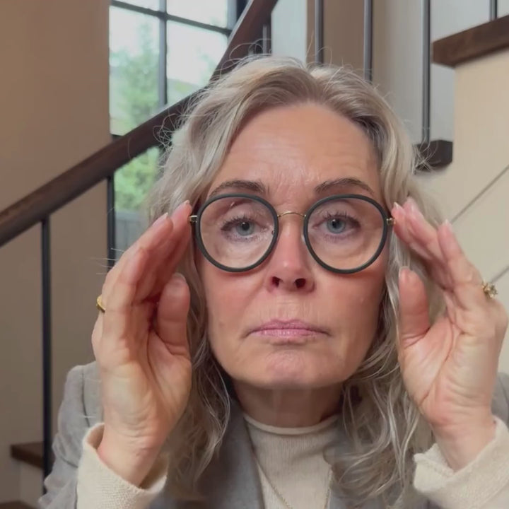 Trieste MINI Black Læsebrille - PREMIUM