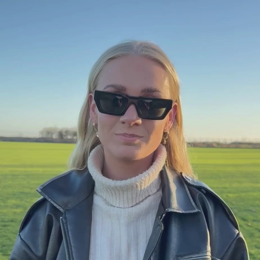 Novara Black Solbrille - PREMIUM | WOMEN