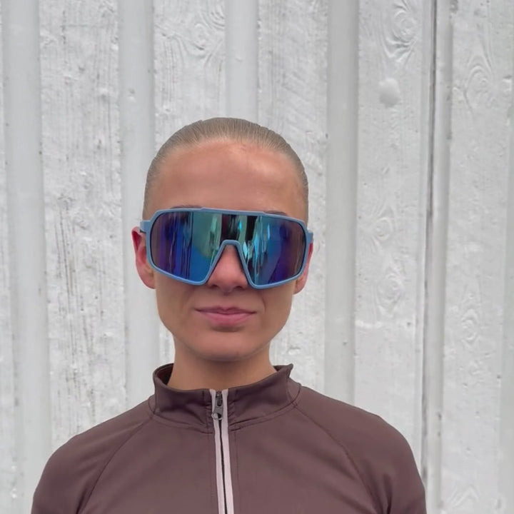 Vasto Red Sports Glasses - PREMIUM