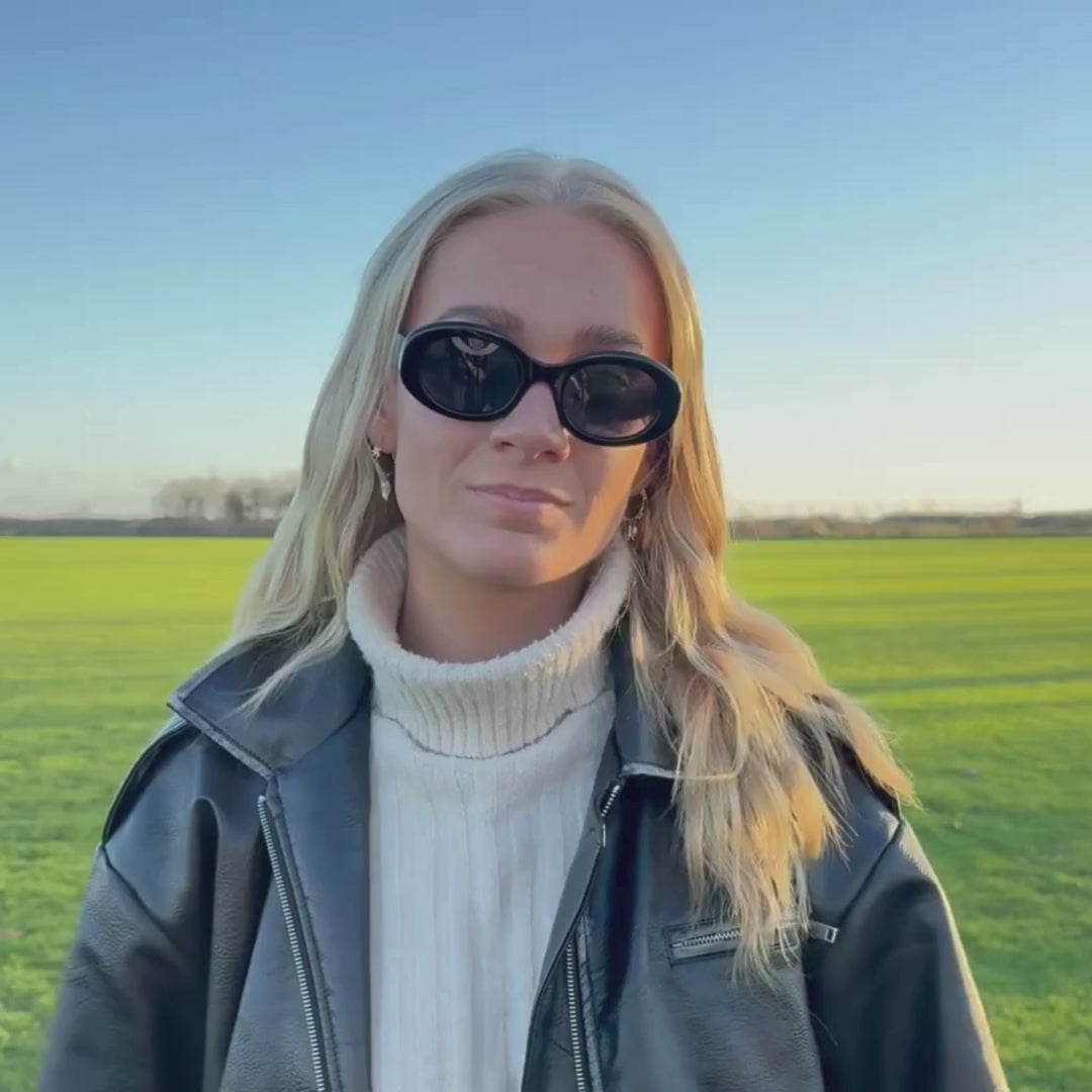 Positano Black Solbrille - PREMIUM