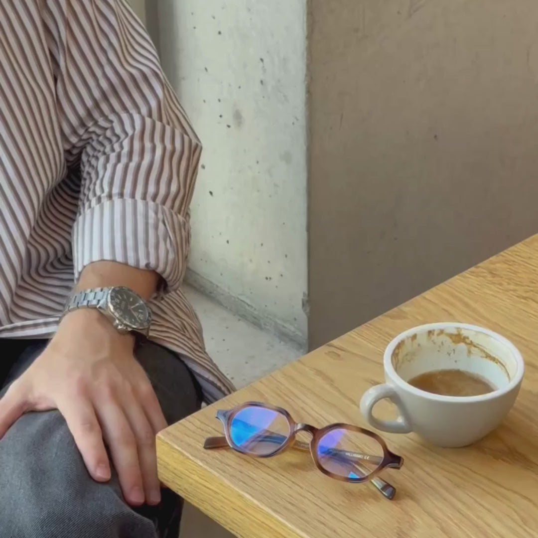 Millisimo Caramel Turtle Blue Light - CLASSIC | MEN