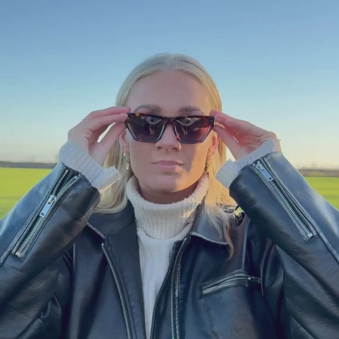 Nardo Brown Turtle Solbrille - PREMIUM | WOMEN