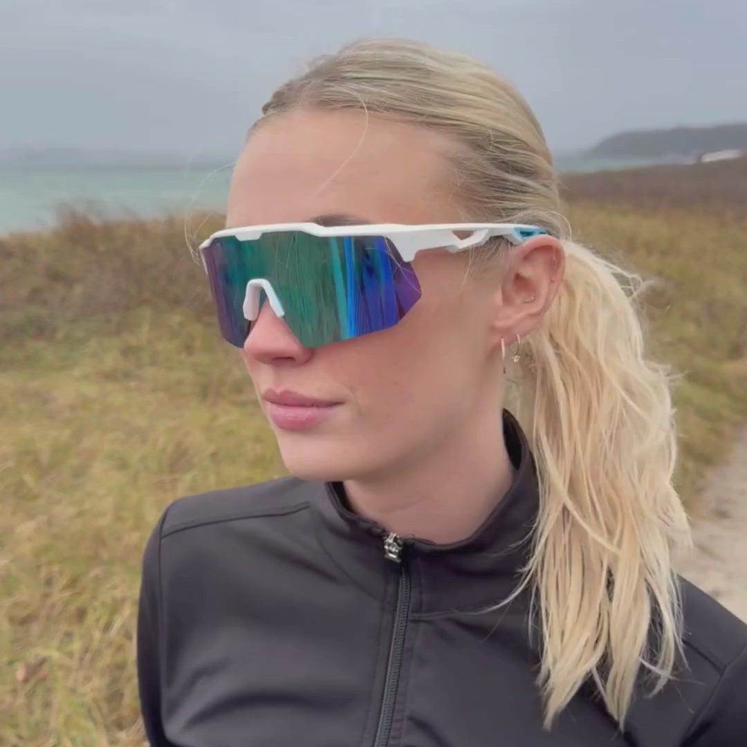 Valenzano White Sportsbrille - PREMIUM