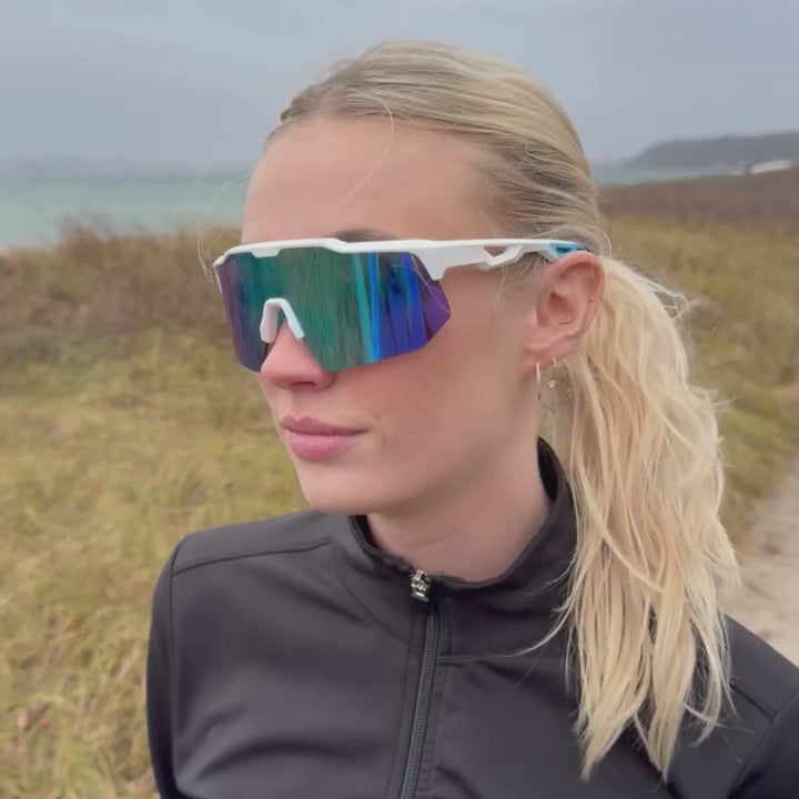 Valenzano White Sportsbrille - PREMIUM